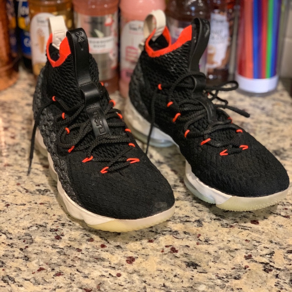 Lebron 15s Bright Crimson